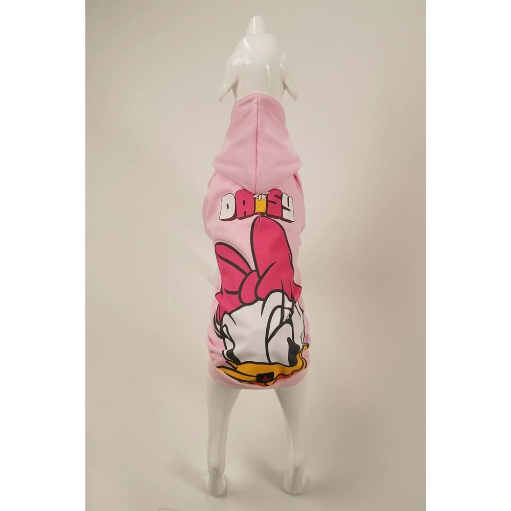 A40 DAISY DUCK - PEMBE - SWEATSHİRT XS