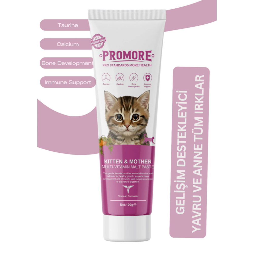 Promore Kitten&Mother Malt Macunu 100 gr.