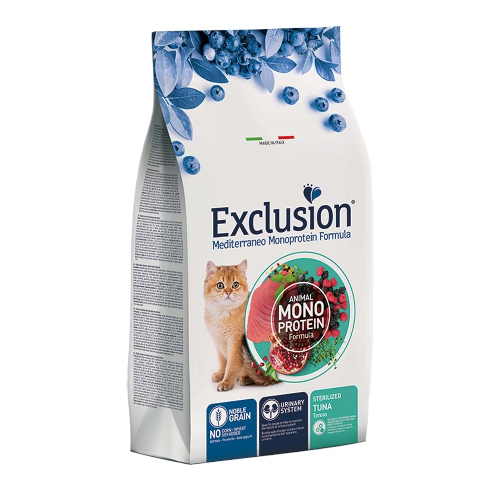 Exclusion Ton Balıklı Kısırlaştırılmış Kedi Maması 1,5 kg