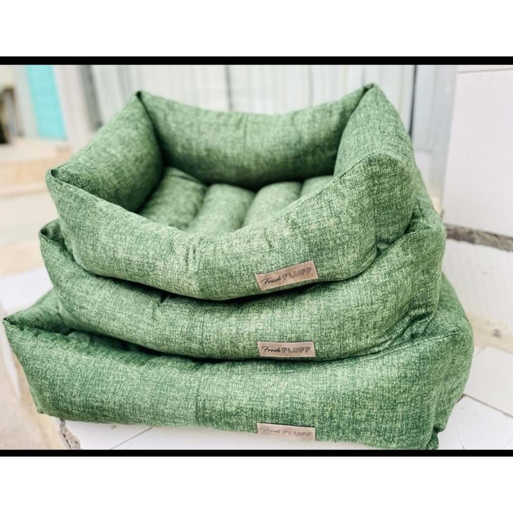 A40 DİKDÖRTGEN YATAK YEŞİL RENK BÜYÜK BOY 80X65