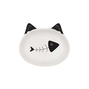 Natura Seramik Mama Kabı Cat Fish 200 ml 14 cm