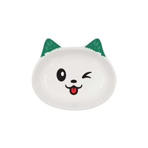 Natura Seramik Mama Kabı Cat Blinky 200 ml 14 cm