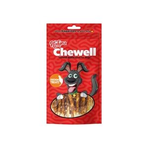 Natura Chewell Chicken Sticks - Tavuk Sargılı Kemik Köpek Ödülü 90 Gr