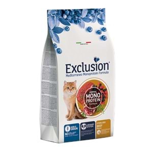 EXCLUSİON Biftekli Kısırlaştırılmış Kedi Maması 12 kg
