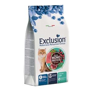 EXCLUSİON Ton Balıklı Kısırlaştırılmış Kedi Maması 12 kg