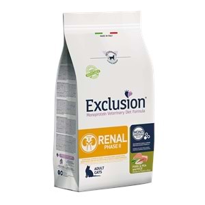 Exclusion Cat Renal / Phase 2 Pork, Pea & Rıce 1,5 kg