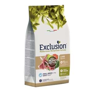 Exclusion Kuzulu Küçük Irk Yetişkin Köpek Maması 7 kg