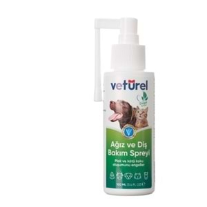 Vetürel ağız ve diş bakım spreyi 100 ml