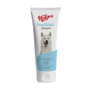 Natura PearlWhite Shampoo - Beyaz Tüylü Köpekler İçin Şampuan 250 Ml