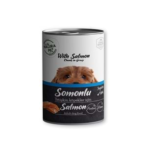 Eco Natura Pet Somonlu Yetişkin Köpek Konservesi Gravy 400 Gr