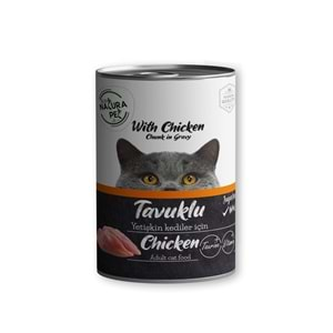 Eco Natura Pet Tavuklu Yetişkin Kedi Konservesi Gravy 400 Gr