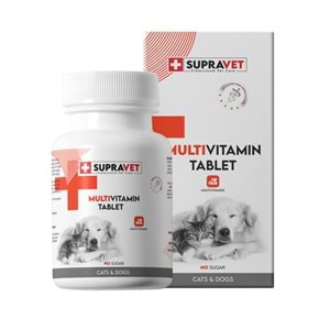 Supravet Multivitamin Tablet Kedi ve Köpekler İçin 75 Adet