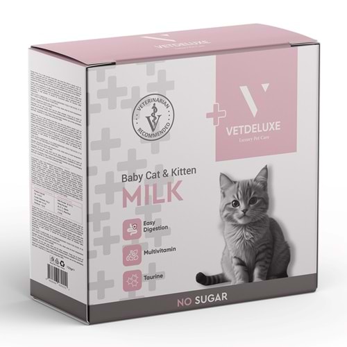 VETDELUXE Kedi Süt Tozu 150 gr