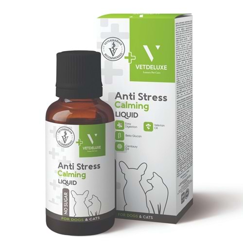VETDELUXE Calming AntiStress Damla 100 ml