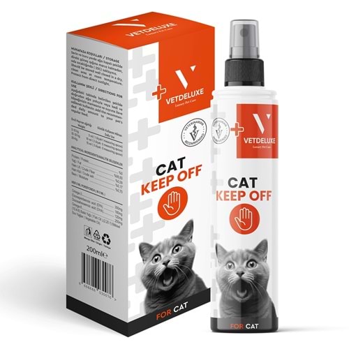 VETDELUXE Cat Keep Off Kedi Uzaklaştırıcı Sprey 150 ml