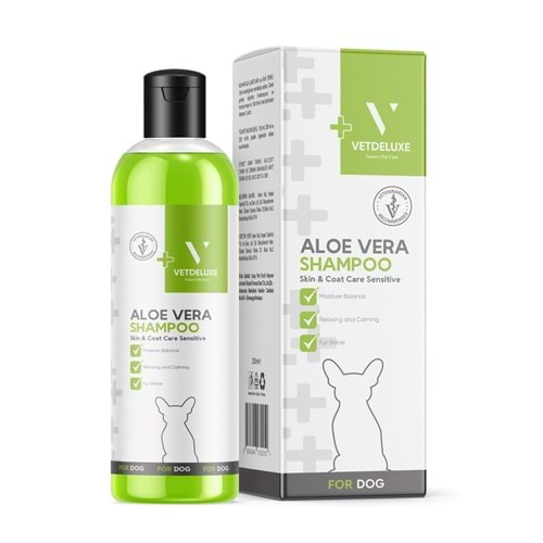 VETDELUXE Aloevera Şampuan 200 ml