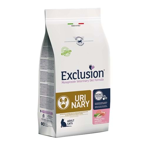 Exclusion Cat Urinary / Pork, Pea & Rıce 1,5 kg