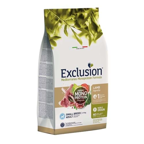 Exclusion Kuzulu Küçük Irk Yetişkin Köpek Maması 7 kg