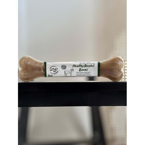 Eco Natura Pet Healty Dental Bones Natural Pres Kemik 25cm 200Gr