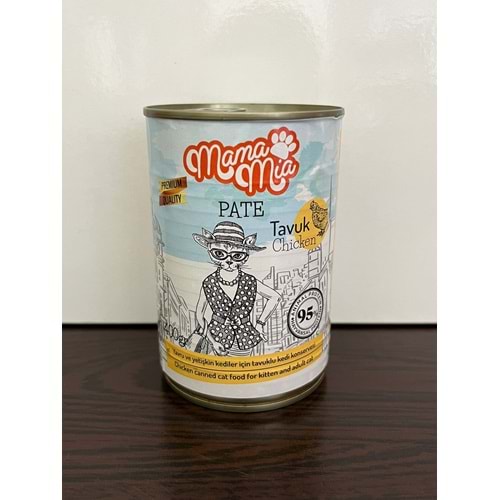 Mamamia Tavuklu Kedi Konservesi 400 gr