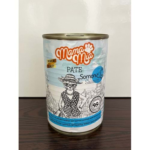 Mamamia Somonlu Kedi Konservesi 400 gr