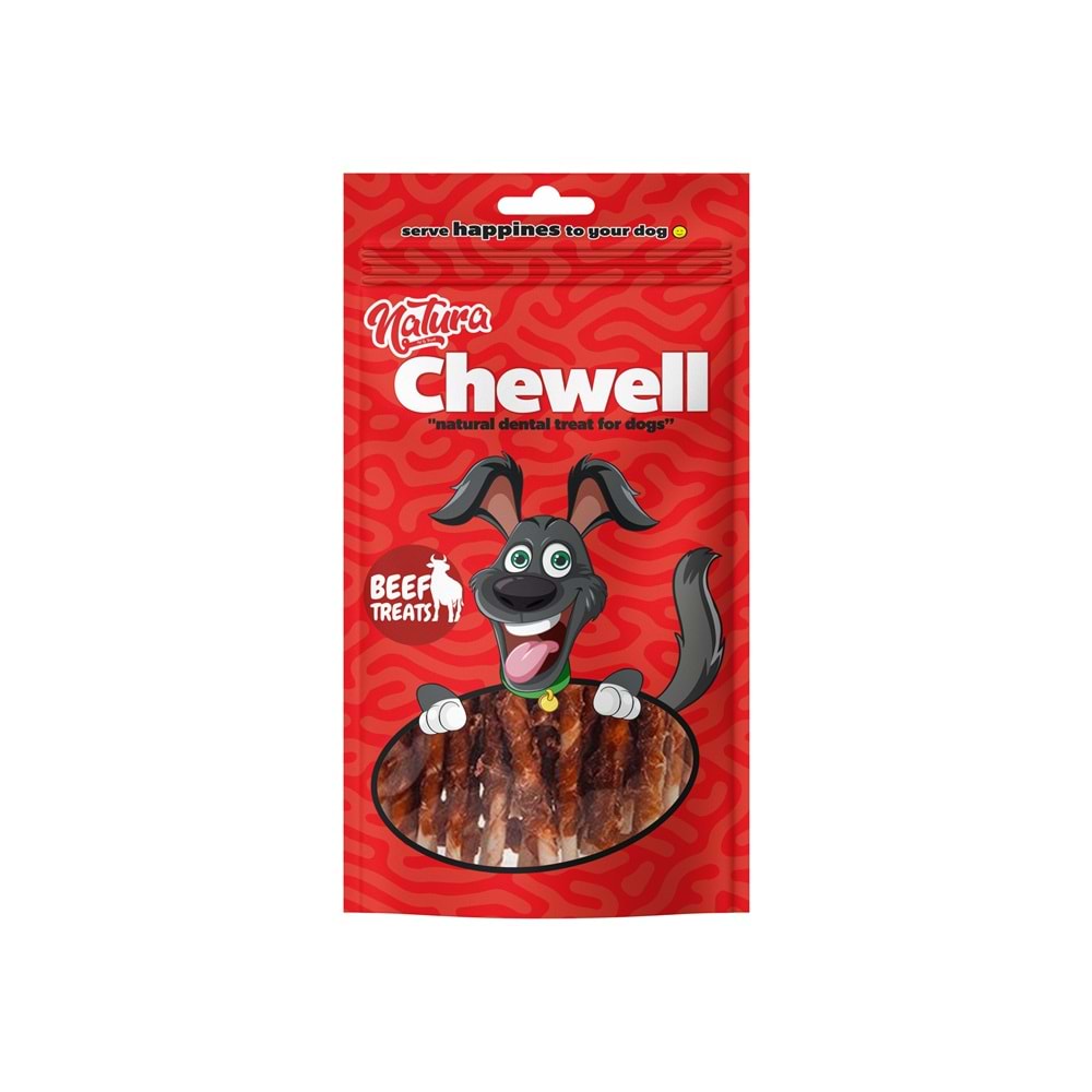 Natura Chewell Beef Sticks Biftekli Köpek Ödülü 75 Gr
