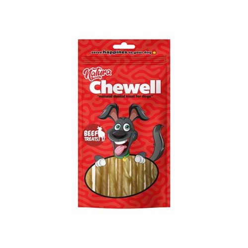 Natura Chewell Healty Dental Chews Natural Burgu Kemik 13cm 25li 150Gr