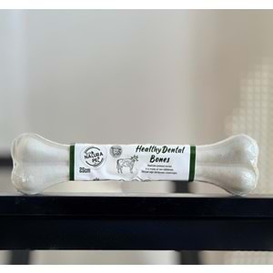 Eco Natura Pet Healty Dental Bones Beyaz Pres Kemik 25cm 200Gr