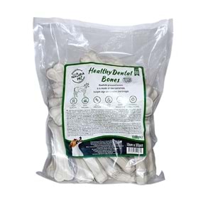 Eco Natura Pet Healty Dental Bones Beyaz Pres Kemik 13cm 30lu 1500Gr