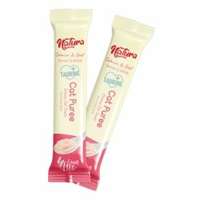 Natura Cat Puree Somon & Biftek 5x12gr